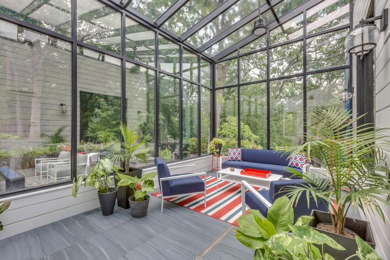Large Glass Sunroom